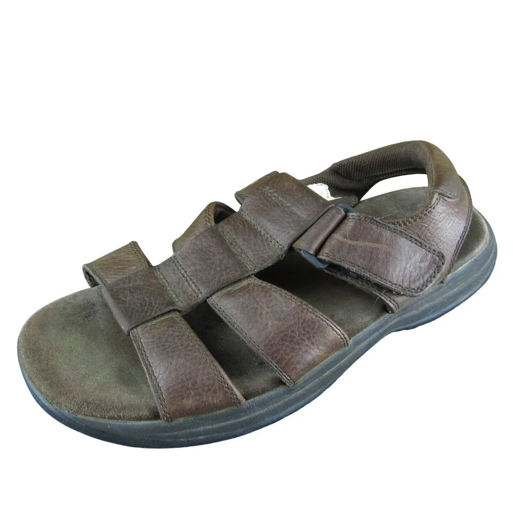Rockport Men's Gladiator Brown Leather Size 10M Gently Used 2025‎